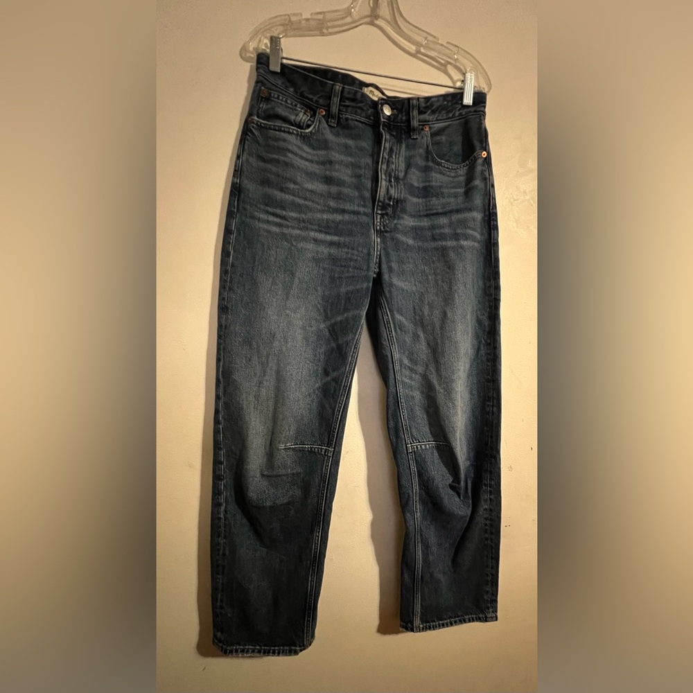 Madewell Dark Blue Flare Jeans